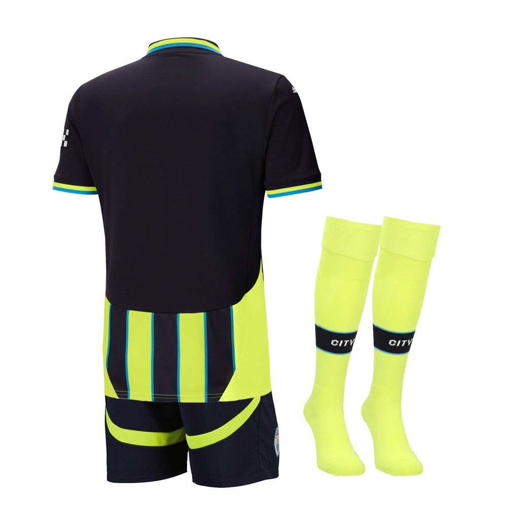 KIT ENFANT Manchester City Extérieur 2024/2025