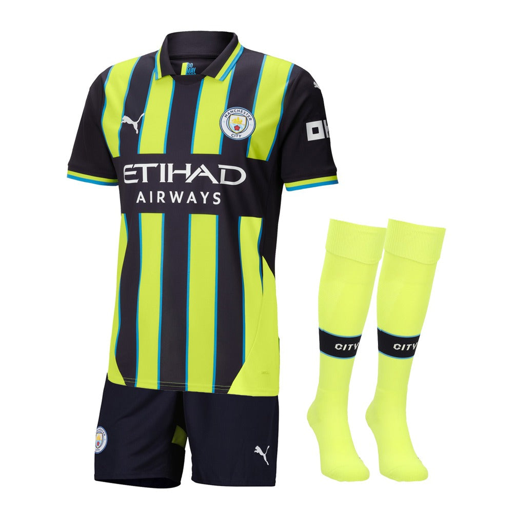 KIT ENFANT Manchester City Extérieur 2024/2025