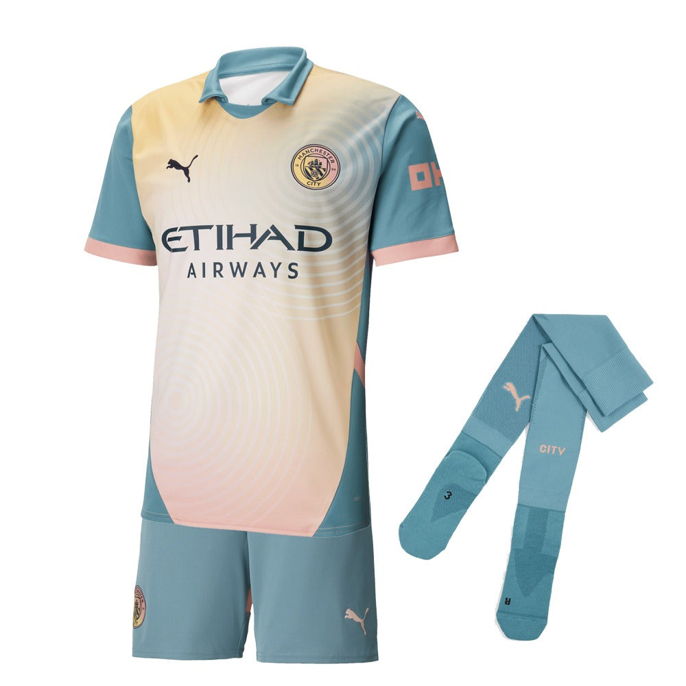 KIT ENFANT Manchester City Quatrième 2024/2025