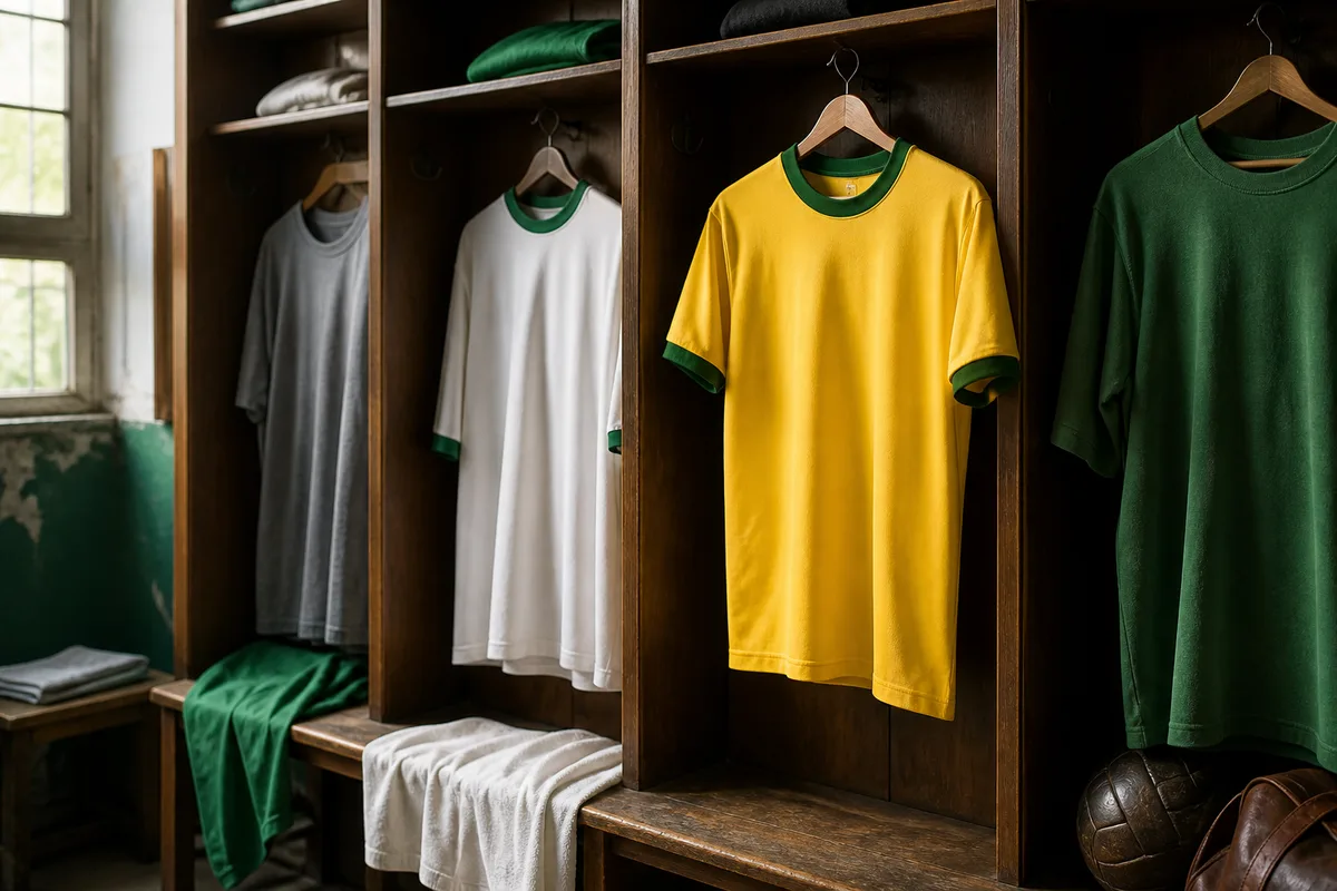 Le maillot du Brésil : l'histoire du jaune auriverde